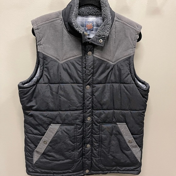 Moonshine Spirit Other - Moonshine spirit Men's Dark Gray Quilted Vest